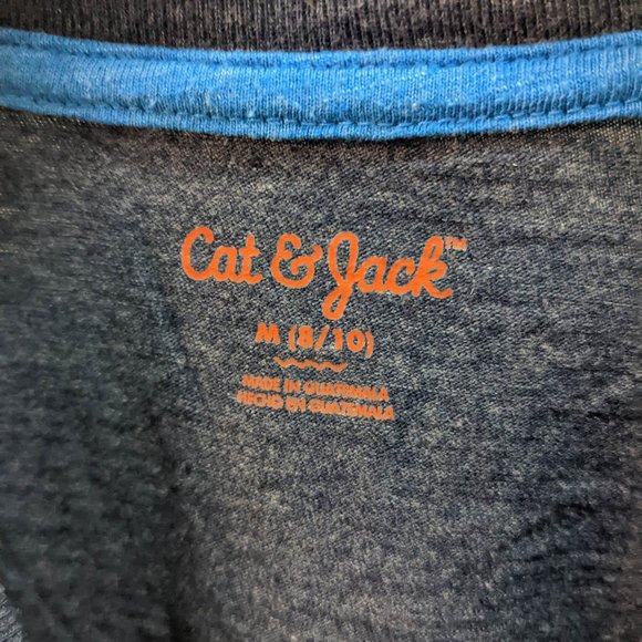 *10/$10* Boy's Cat & Jack Number 12 T-shirt Size Medium (8/10) - Picture 2 of 3